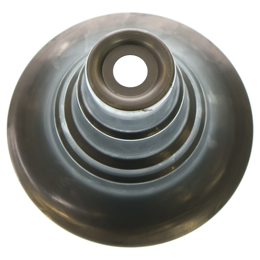 m&m(エムアンドエム) ×MASSES POT TYPE 2 - Shade STEEL / SMALL マシス シェード 鉄鉢 ポット シルバー