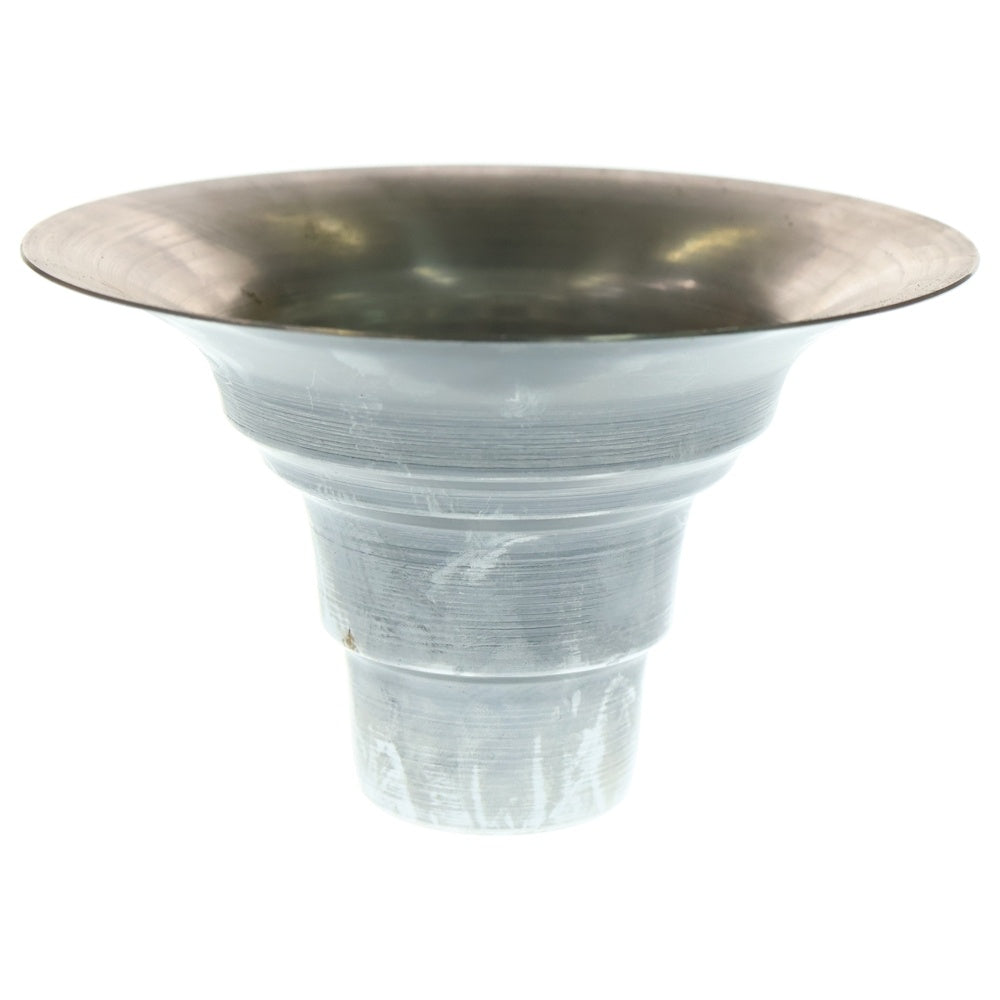 m&m(エムアンドエム) ×MASSES POT TYPE 2 - Shade STEEL / SMALL マシス シェード 鉄鉢 ポット シルバー