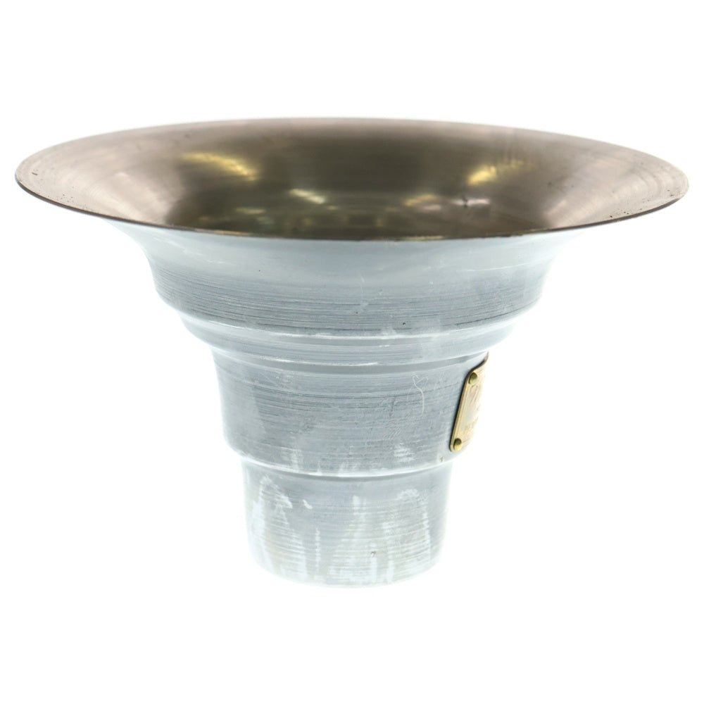 m&m(エムアンドエム) ×MASSES POT TYPE 2 - Shade STEEL / SMALL マシス シェード 鉄鉢 ポット シルバー