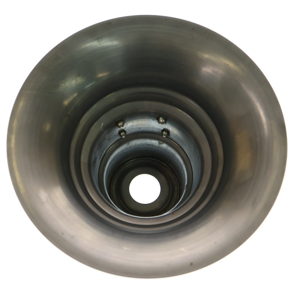 m&m(エムアンドエム) ×MASSES POT TYPE 2 - Shade STEEL / SMALL マシス シェード 鉄鉢 ポット シルバー