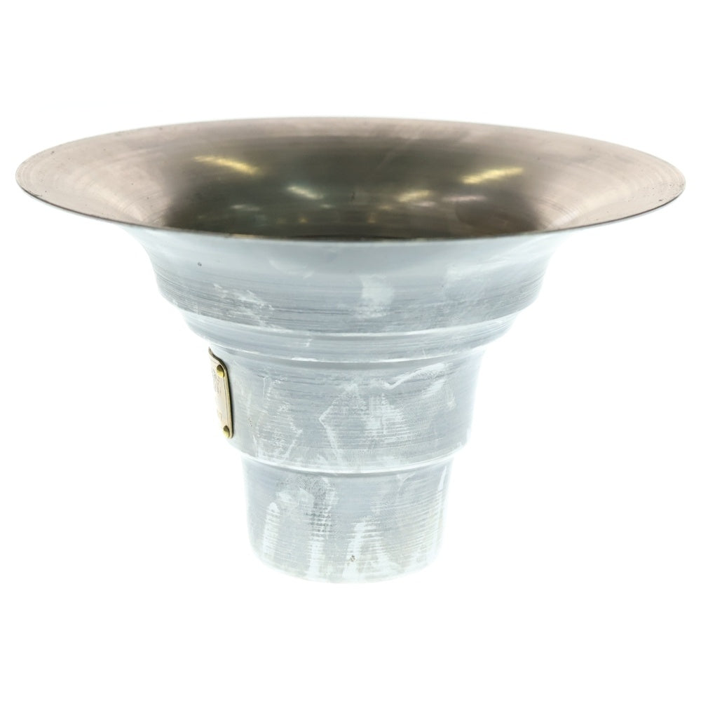 m&m(エムアンドエム) ×MASSES POT TYPE 2 - Shade STEEL / SMALL マシス シェード 鉄鉢 ポット シルバー