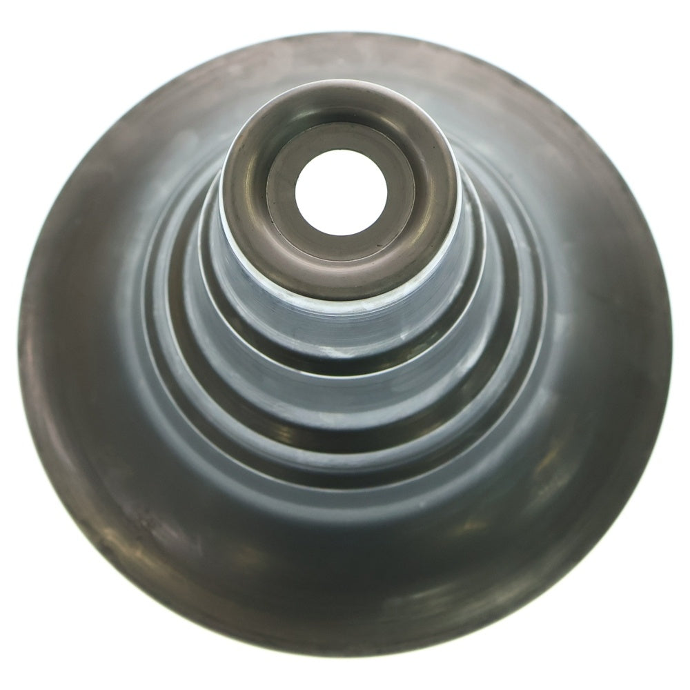 m&m(エムアンドエム) ×MASSES POT TYPE 2 - Shade STEEL / SMALL マシス シェード 鉄鉢 ポット シルバー