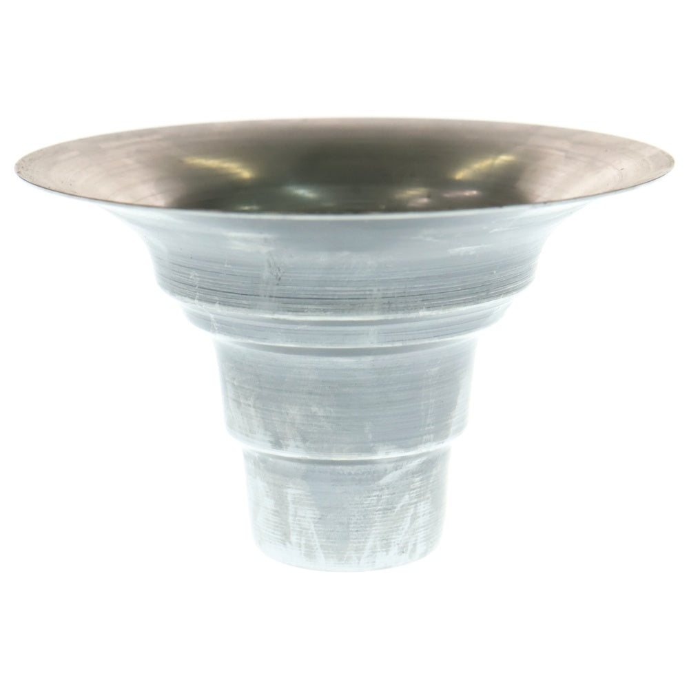 m&m(エムアンドエム) ×MASSES POT TYPE 2 - Shade STEEL / SMALL マシス シェード 鉄鉢 ポット シルバー