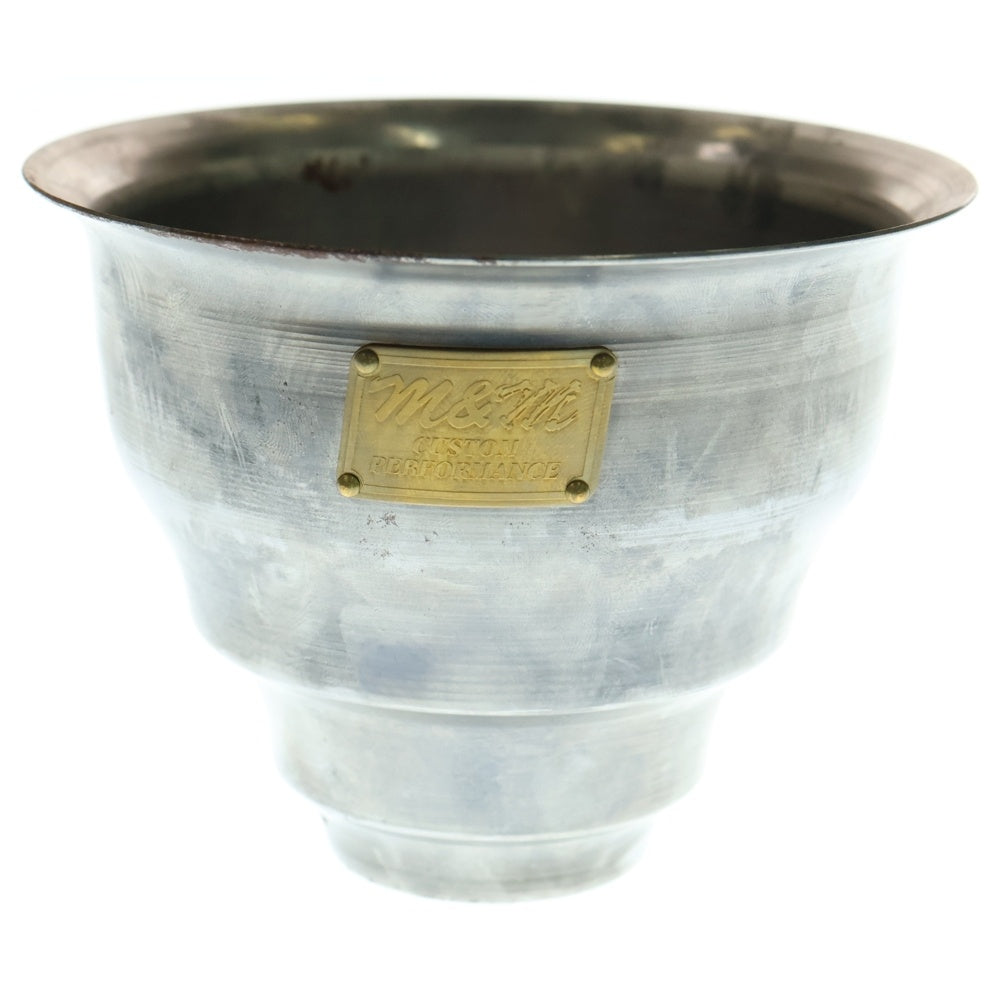 m&m(エムアンドエム) ×MASSES POT TYPE 5 - Conch STEEL / SMALL マシス コンク 鉄鉢 ポット シルバー