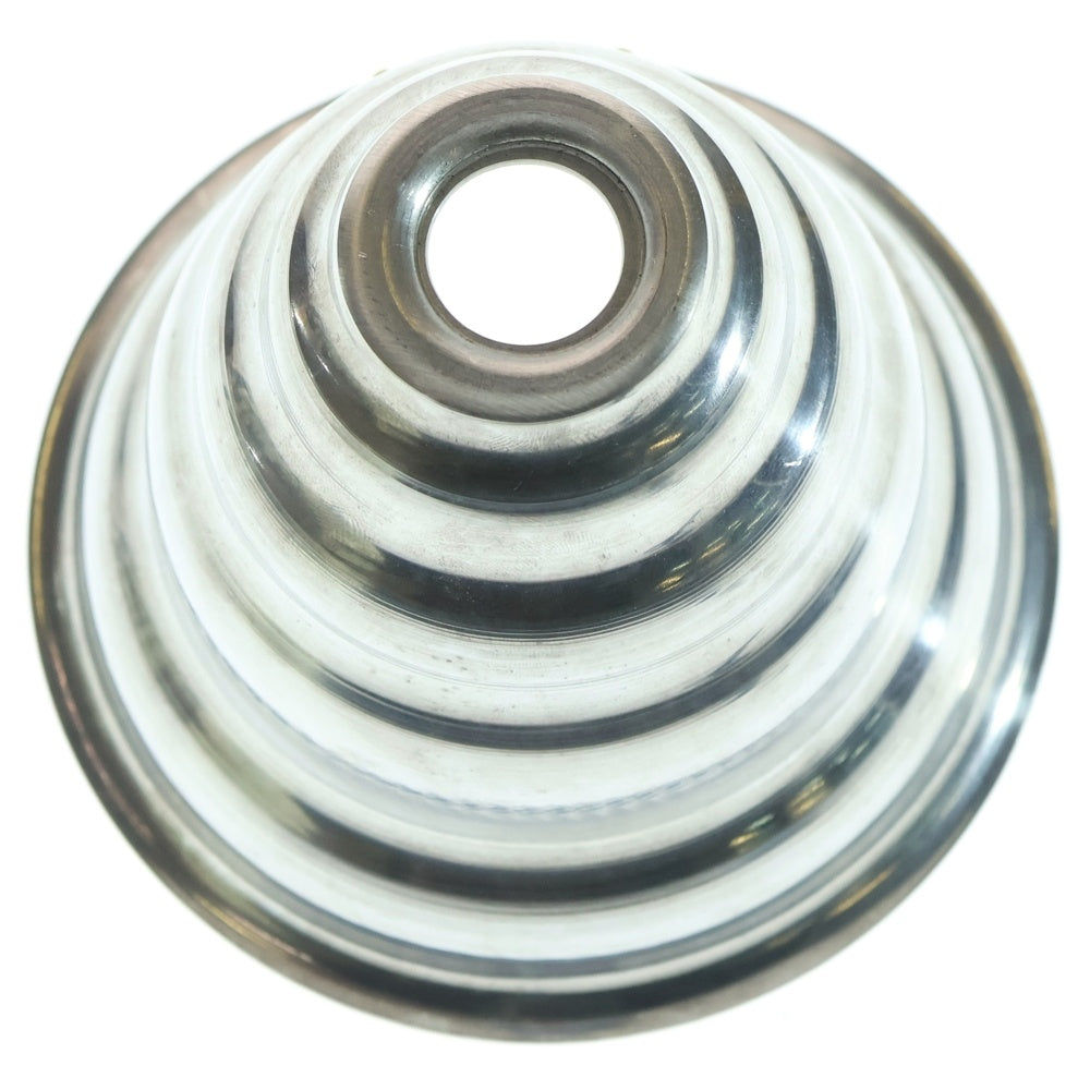 m&m(エムアンドエム) ×MASSES POT TYPE 6 - Bibendum Aluminum / SMALL マシス ビバンダム アルミ鉢 ポット シルバー