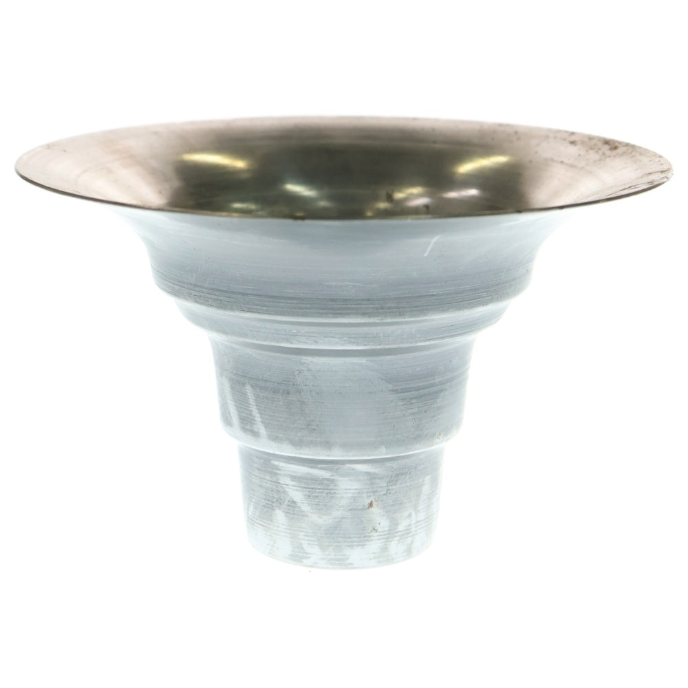 m&m(エムアンドエム) ×MASSES POT TYPE 2 - Shade STEEL / SMALL マシス シェード 鉄鉢 ポット シルバー