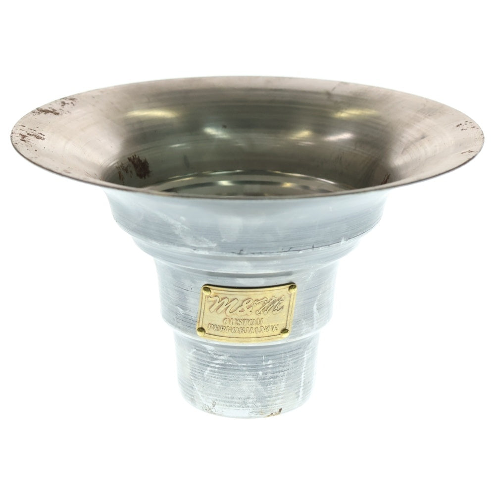 m&m(エムアンドエム) ×MASSES POT TYPE 2 - Shade STEEL / SMALL マシス シェード 鉄鉢 ポット シルバー