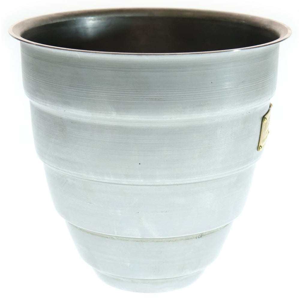 m&m(エムアンドエム) ×MASSES POT TYPE 1 - Chrysails STEEL / MEDIUM マシス クリサリス 鉄鉢 ポット シルバー