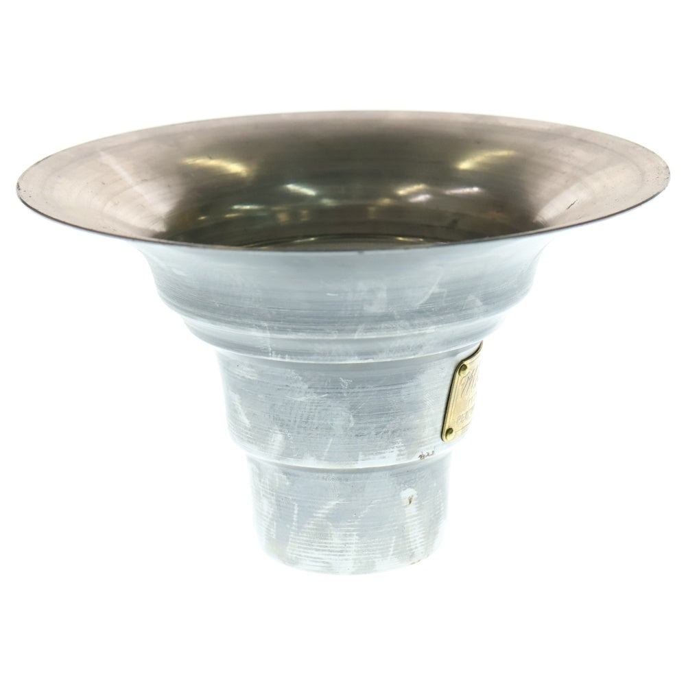 m&m(エムアンドエム) ×MASSES POT TYPE 2 - Shade STEEL / SMALL マシス シェード 鉄鉢 ポット シルバー