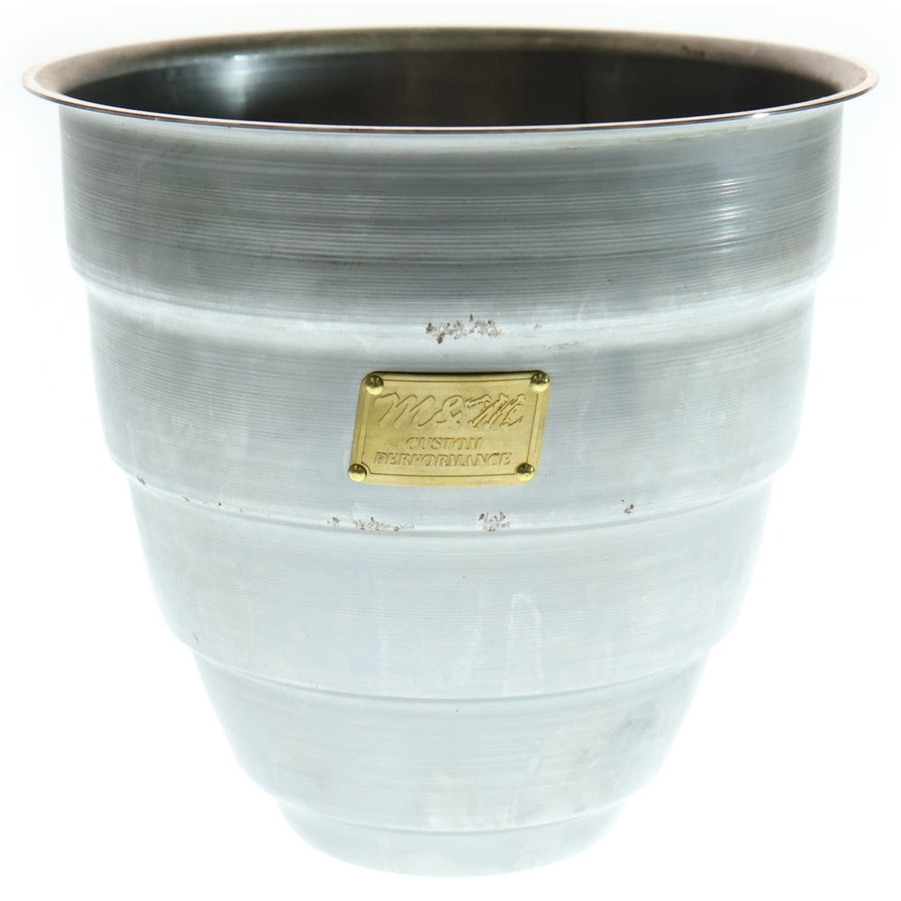 m&m(エムアンドエム) ×MASSES POT TYPE 1 - Chrysails STEEL / MEDIUM マシス クリサリス 鉄鉢 ポット シルバー