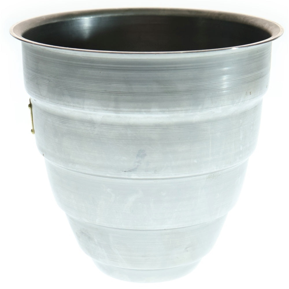 m&m(エムアンドエム) ×MASSES POT TYPE 1 - Chrysails STEEL / MEDIUM マシス クリサリス 鉄鉢 ポット シルバー