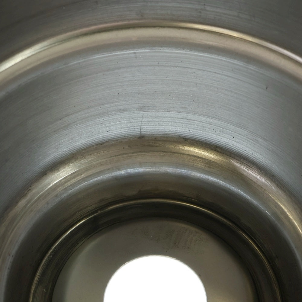 m&m(エムアンドエム) ×MASSES POT TYPE 1 - Chrysails STEEL / MEDIUM マシス クリサリス 鉄鉢 ポット シルバー