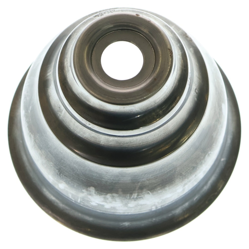 m&m(エムアンドエム) ×MASSES POT TYPE 5 - Conch STEEL / SMALL マシス コンク 鉄鉢 ポット シルバー