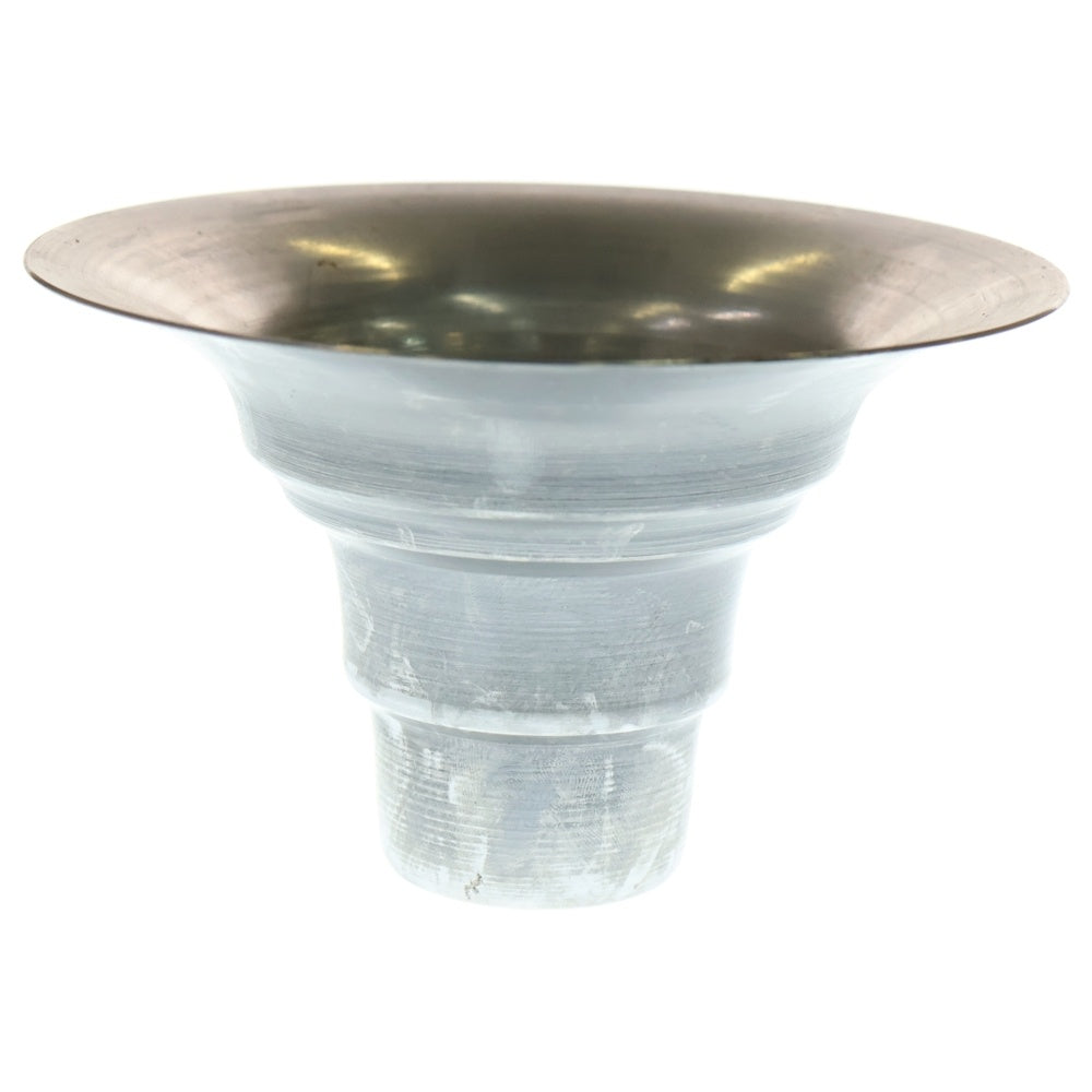 m&m(エムアンドエム) ×MASSES POT TYPE 2 - Shade STEEL / SMALL マシス シェード 鉄鉢 ポット シルバー