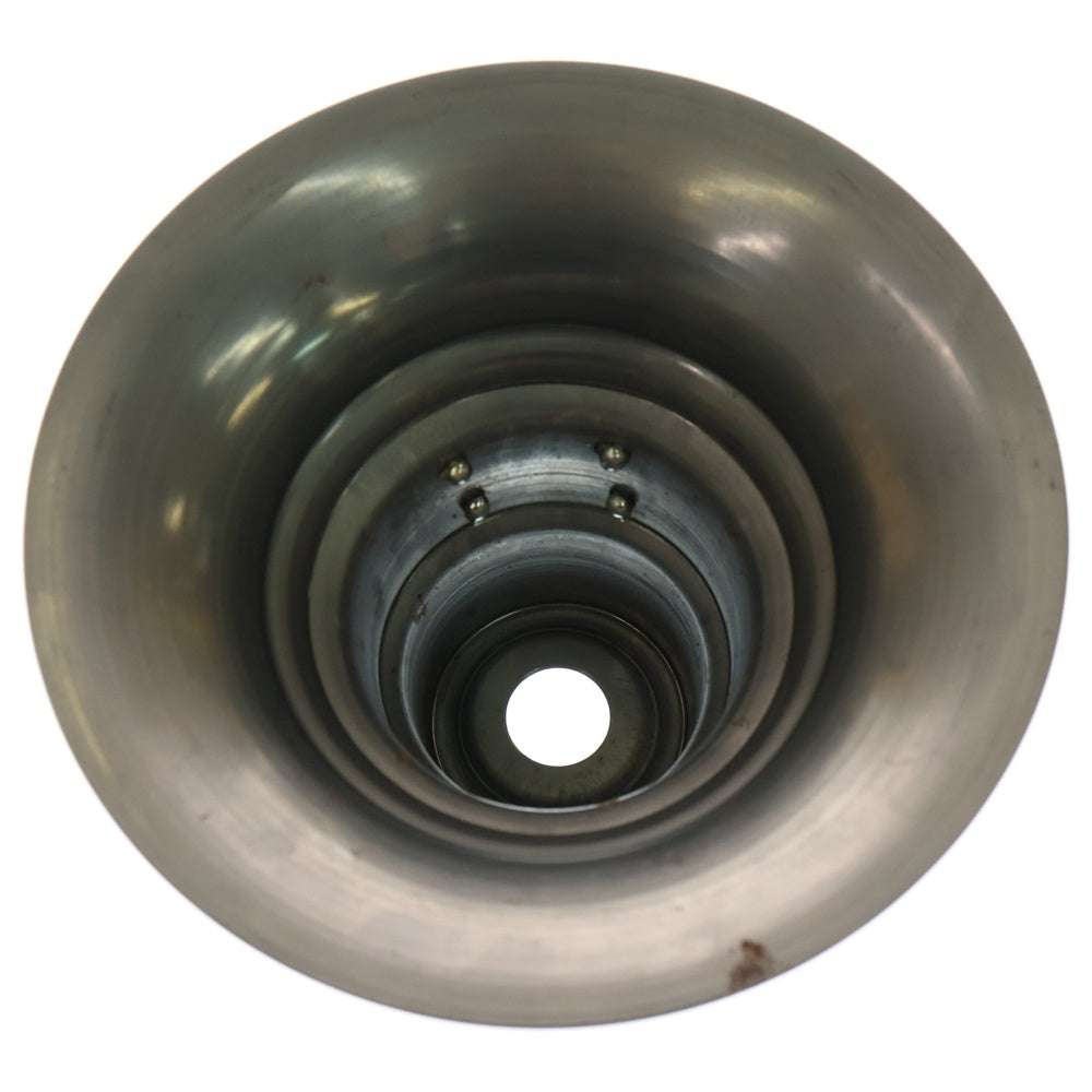 m&m(エムアンドエム) ×MASSES POT TYPE 2 - Shade STEEL / SMALL マシス シェード 鉄鉢 ポット シルバー