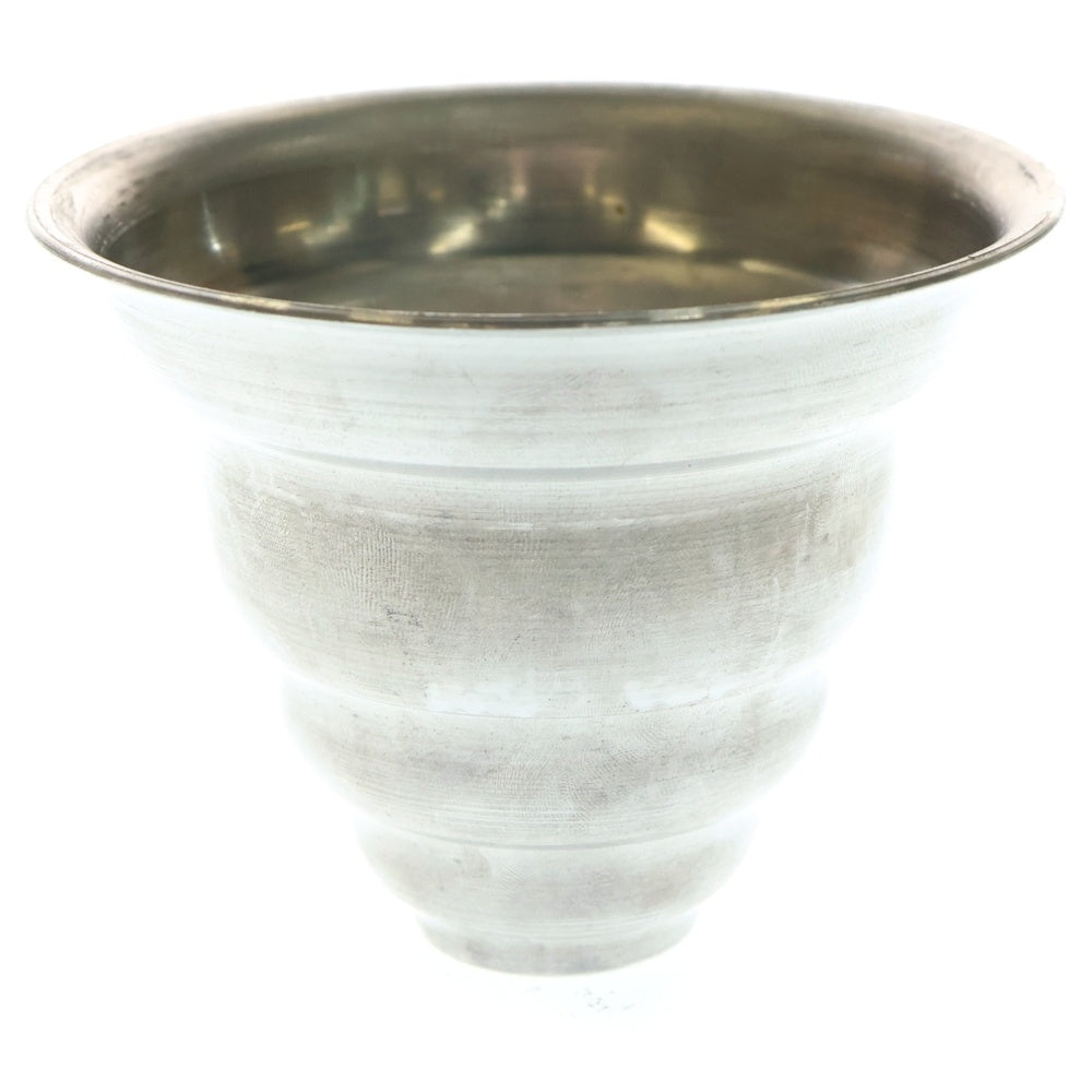 m&m(エムアンドエム) ×MASSES POT TYPE 6 - Bibendum Aluminum / SMALL マシス ビバンダム アルミ鉢 ポット シルバー