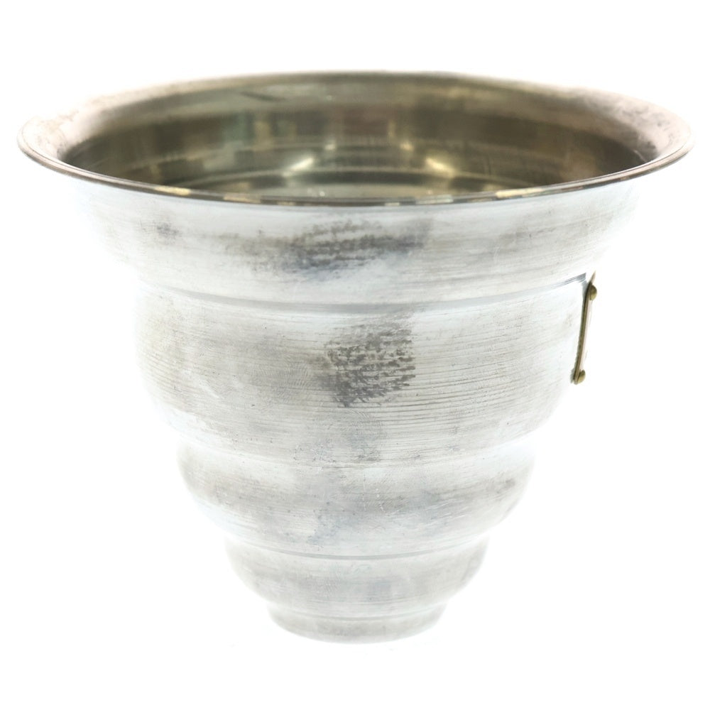 m&m(エムアンドエム) ×MASSES POT TYPE 6 - Bibendum Aluminum / SMALL マシス ビバンダム アルミ鉢 ポット シルバー