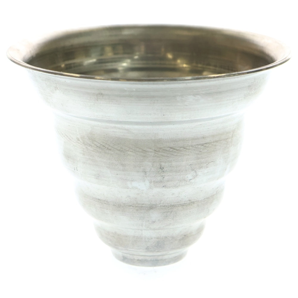 m&m(エムアンドエム) ×MASSES POT TYPE 6 - Bibendum Aluminum / SMALL マシス ビバンダム アルミ鉢 ポット シルバー