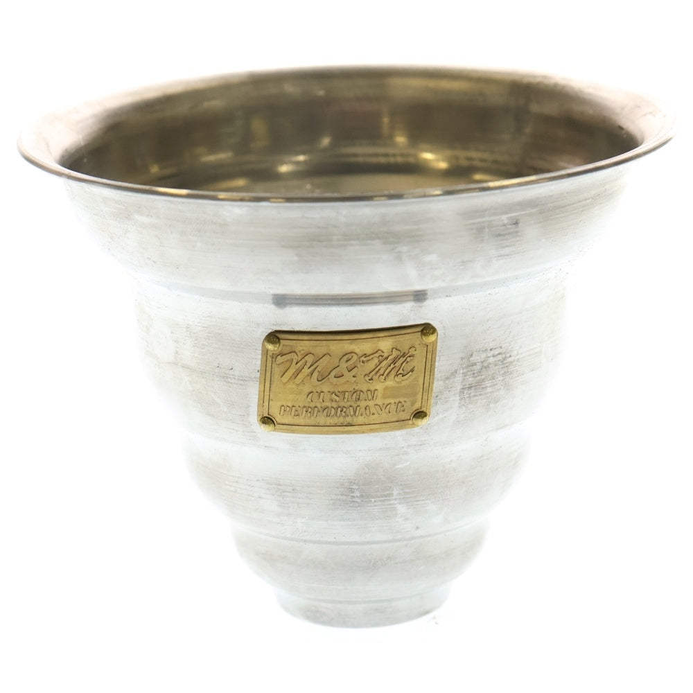 m&m(エムアンドエム) ×MASSES POT TYPE 6 - Bibendum Aluminum / SMALL マシス ビバンダム アルミ鉢 ポット シルバー