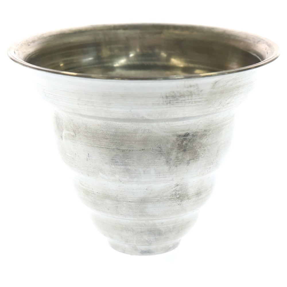 m&m(エムアンドエム) ×MASSES POT TYPE 6 - Bibendum Aluminum / SMALL マシス ビバンダム アルミ鉢 ポット シルバー