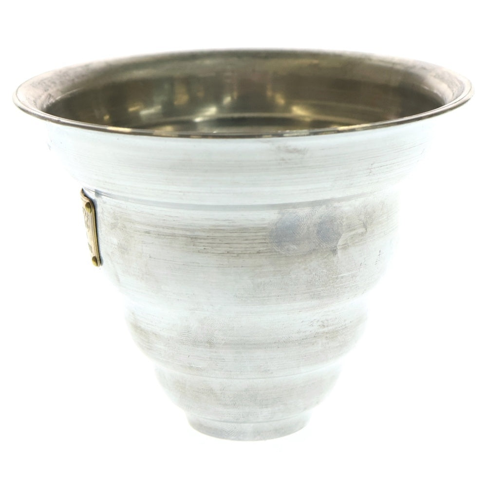 m&m(エムアンドエム) ×MASSES POT TYPE 6 - Bibendum Aluminum / SMALL マシス ビバンダム アルミ鉢 ポット シルバー