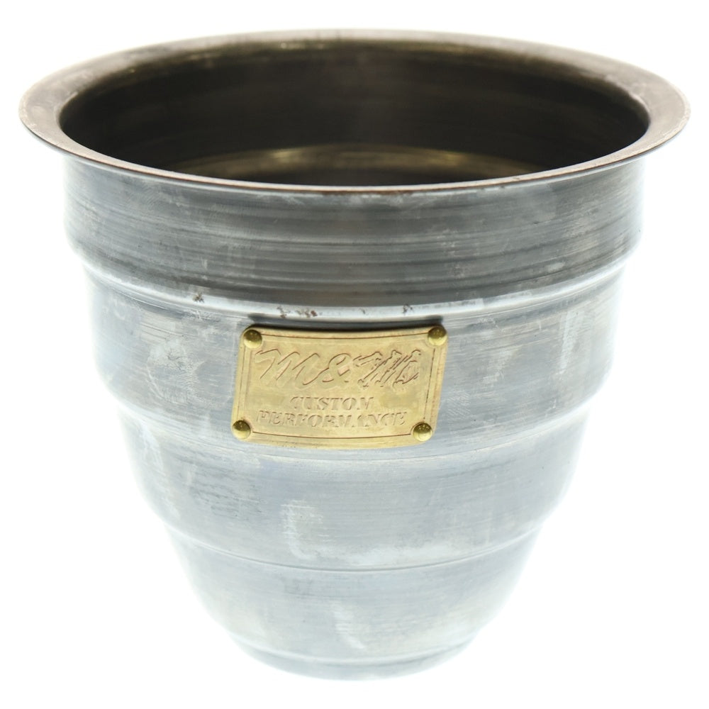 m&m(エムアンドエム) ×MASSES POT TYPE 1 - Chrysails STEEL / SMALL マシス クリサリス 鉄鉢 ポット シルバー