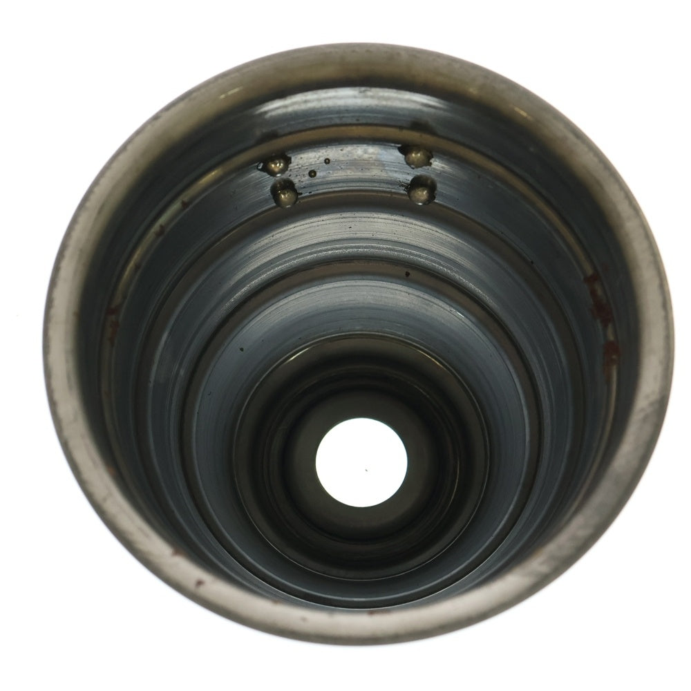 m&m(エムアンドエム) ×MASSES POT TYPE 1 - Chrysails STEEL / SMALL マシス クリサリス 鉄鉢 ポット シルバー