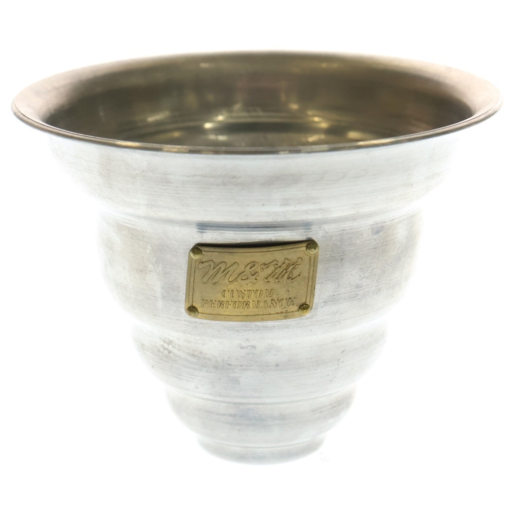 m&m(エムアンドエム) ×MASSES POT TYPE 6 - Bibendum Aluminum / SMALL マシス ビバンダム アルミ鉢 ポット シルバー