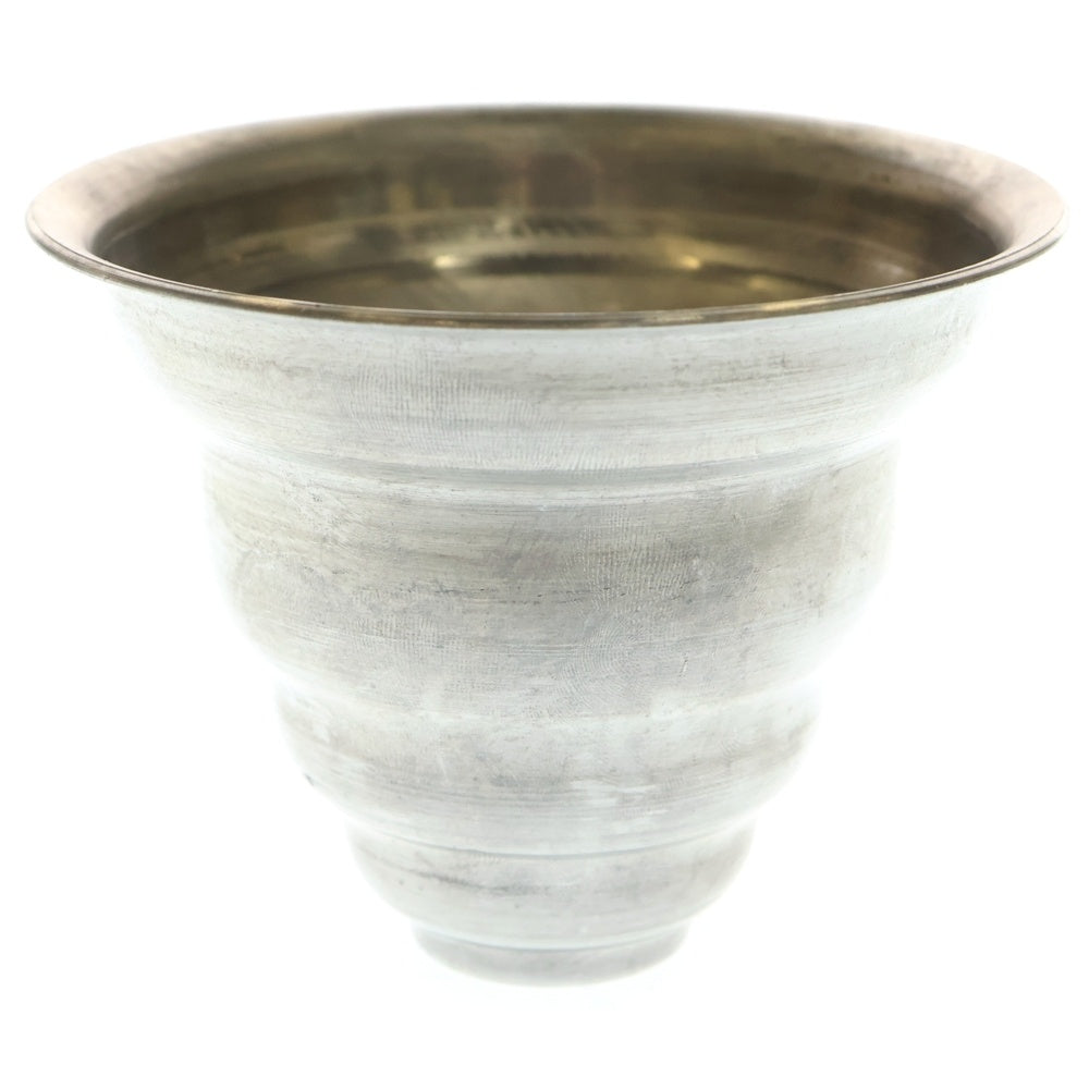 m&m(エムアンドエム) ×MASSES POT TYPE 6 - Bibendum Aluminum / SMALL マシス ビバンダム アルミ鉢 ポット シルバー