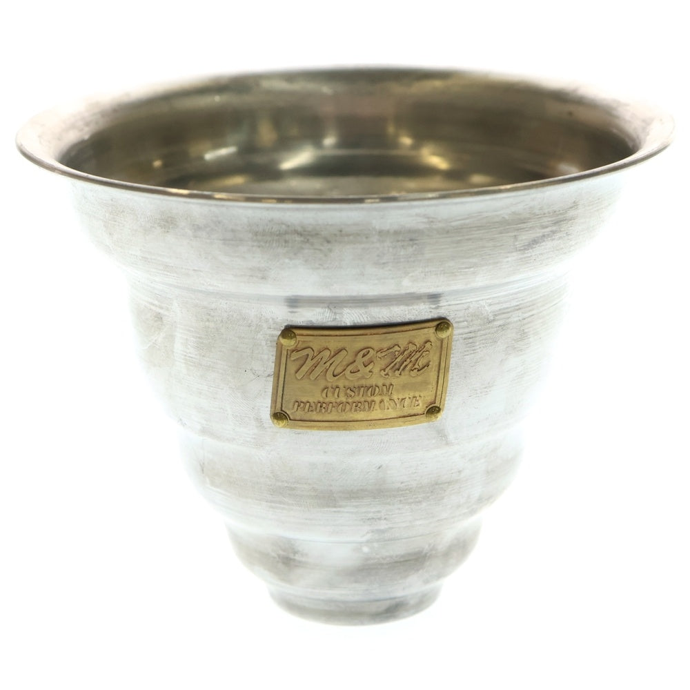 m&m(エムアンドエム) ×MASSES POT TYPE 6 - Bibendum Aluminum / SMALL マシス ビバンダム アルミ鉢 ポット シルバー