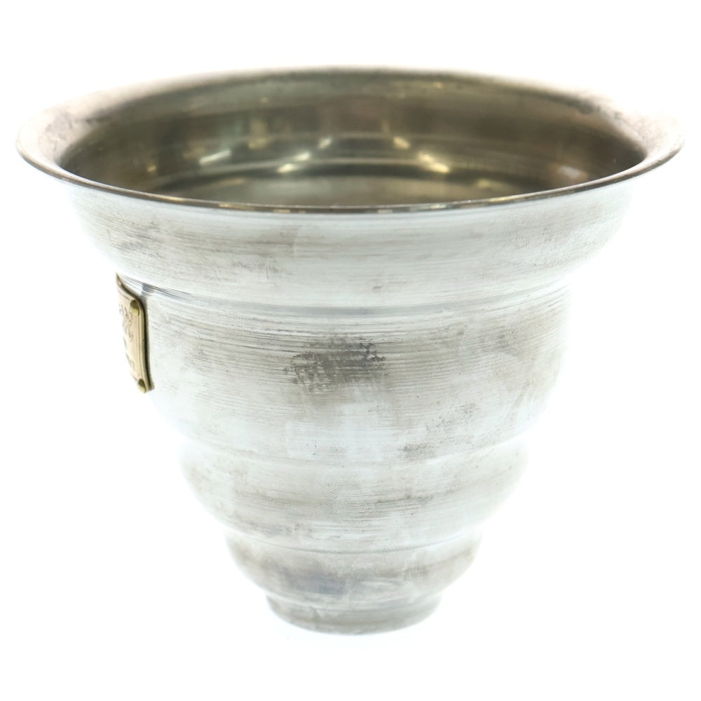 m&m(エムアンドエム) ×MASSES POT TYPE 6 - Bibendum Aluminum / SMALL マシス ビバンダム アルミ鉢 ポット シルバー