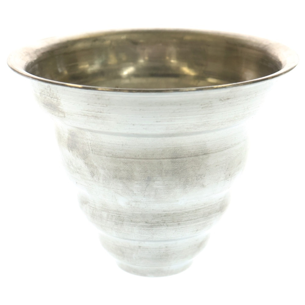 m&m(エムアンドエム) ×MASSES POT TYPE 6 - Bibendum Aluminum / SMALL マシス ビバンダム アルミ鉢 ポット シルバー