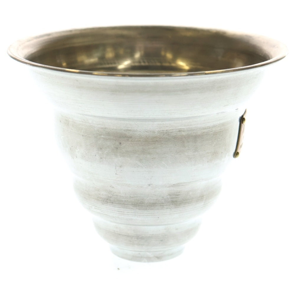 m&m(エムアンドエム) ×MASSES POT TYPE 6 - Bibendum Aluminum / SMALL マシス ビバンダム アルミ鉢 ポット シルバー