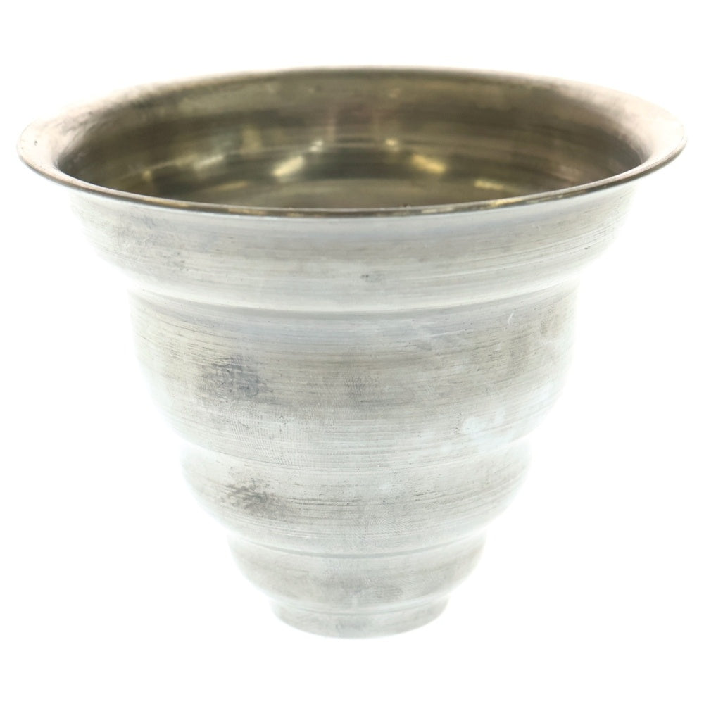 m&m(エムアンドエム) ×MASSES POT TYPE 6 - Bibendum Aluminum / SMALL マシス ビバンダム アルミ鉢 ポット シルバー