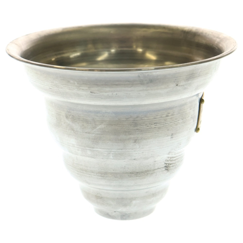 m&m(エムアンドエム) ×MASSES POT TYPE 6 - Bibendum Aluminum / SMALL マシス ビバンダム アルミ鉢 ポット シルバー