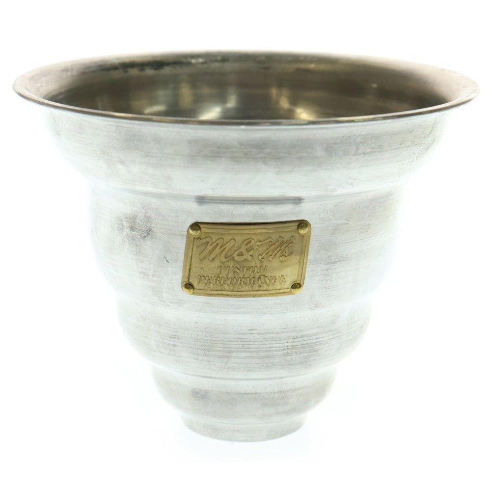 m&m(エムアンドエム) ×MASSES POT TYPE 6 - Bibendum Aluminum / SMALL マシス ビバンダム アルミ鉢 ポット シルバー