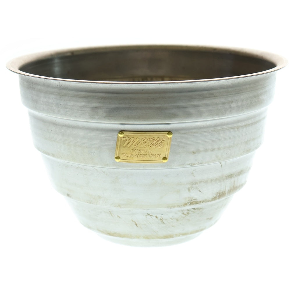 m&m(エムアンドエム) ×MASSES POT TYPE 4 - TERMIT STEEL / LARGE マシス ターミット 鉄鉢 ポット シルバー