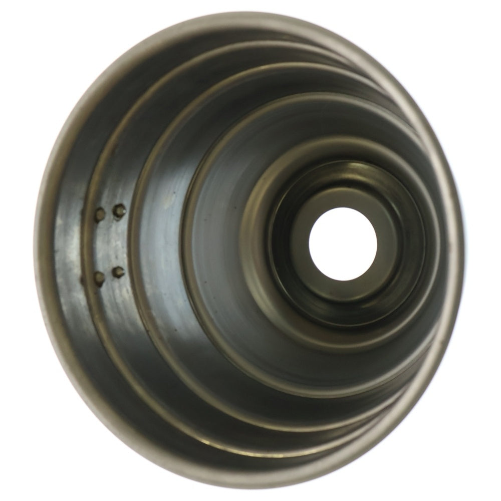 m&m(エムアンドエム) ×MASSES POT TYPE 4 - TERMIT STEEL / LARGE マシス ターミット 鉄鉢 ポット シルバー