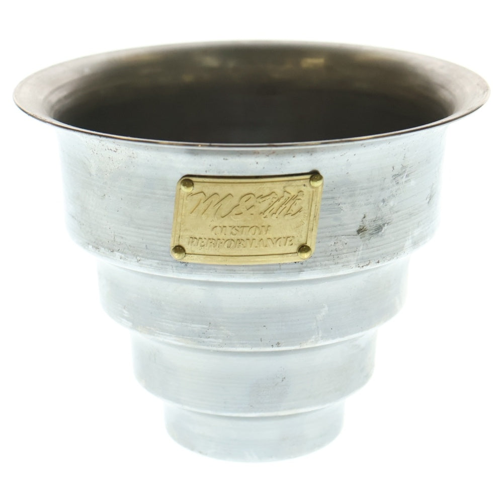 m&m(エムアンドエム) ×MASSES POT TYPE 8 - CLIFF STEEL / SMALL マシス クリフ 鉄鉢 ポット シルバー