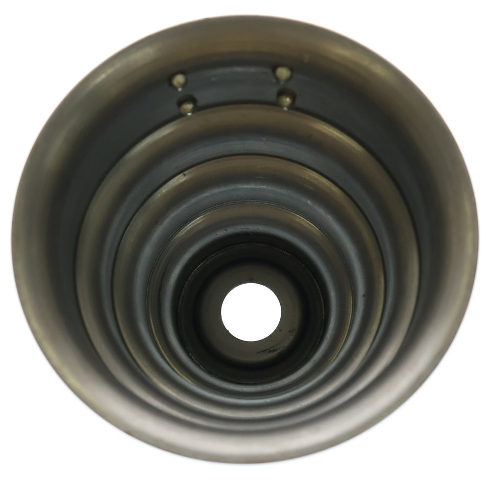 m&m(エムアンドエム) ×MASSES POT TYPE 8 - CLIFF STEEL / SMALL マシス クリフ 鉄鉢 ポット シルバー