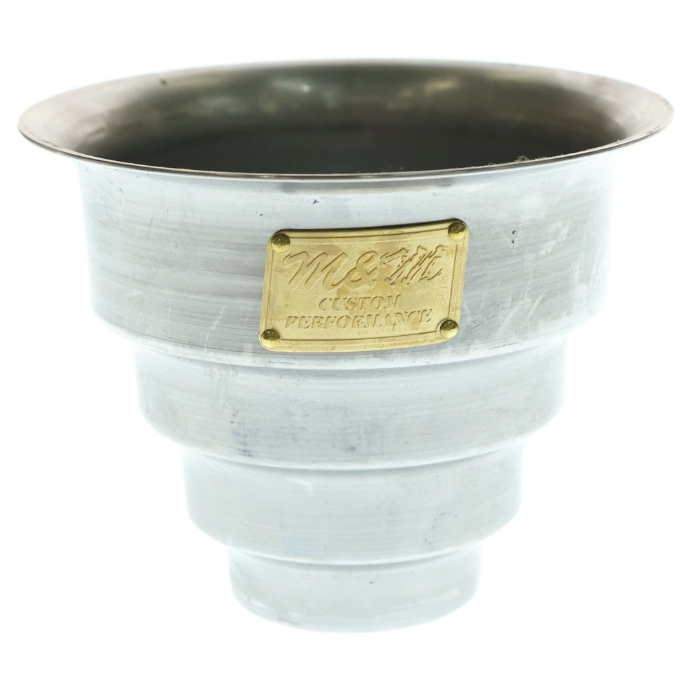 m&m(エムアンドエム) ×MASSES POT TYPE 8 - CLIFF STEEL / SMALL マシス クリフ 鉄鉢 ポット シルバー