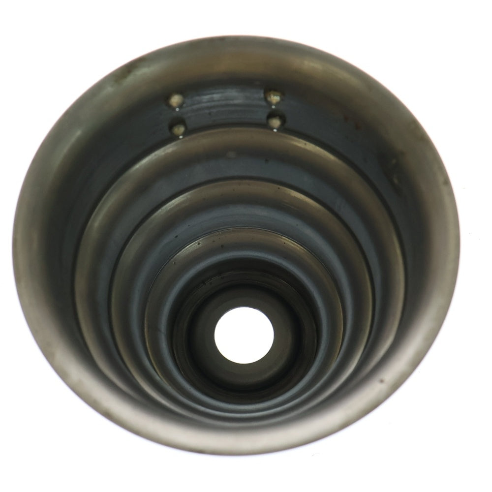 m&m(エムアンドエム) ×MASSES POT TYPE 8 - CLIFF STEEL / SMALL マシス クリフ 鉄鉢 ポット シルバー