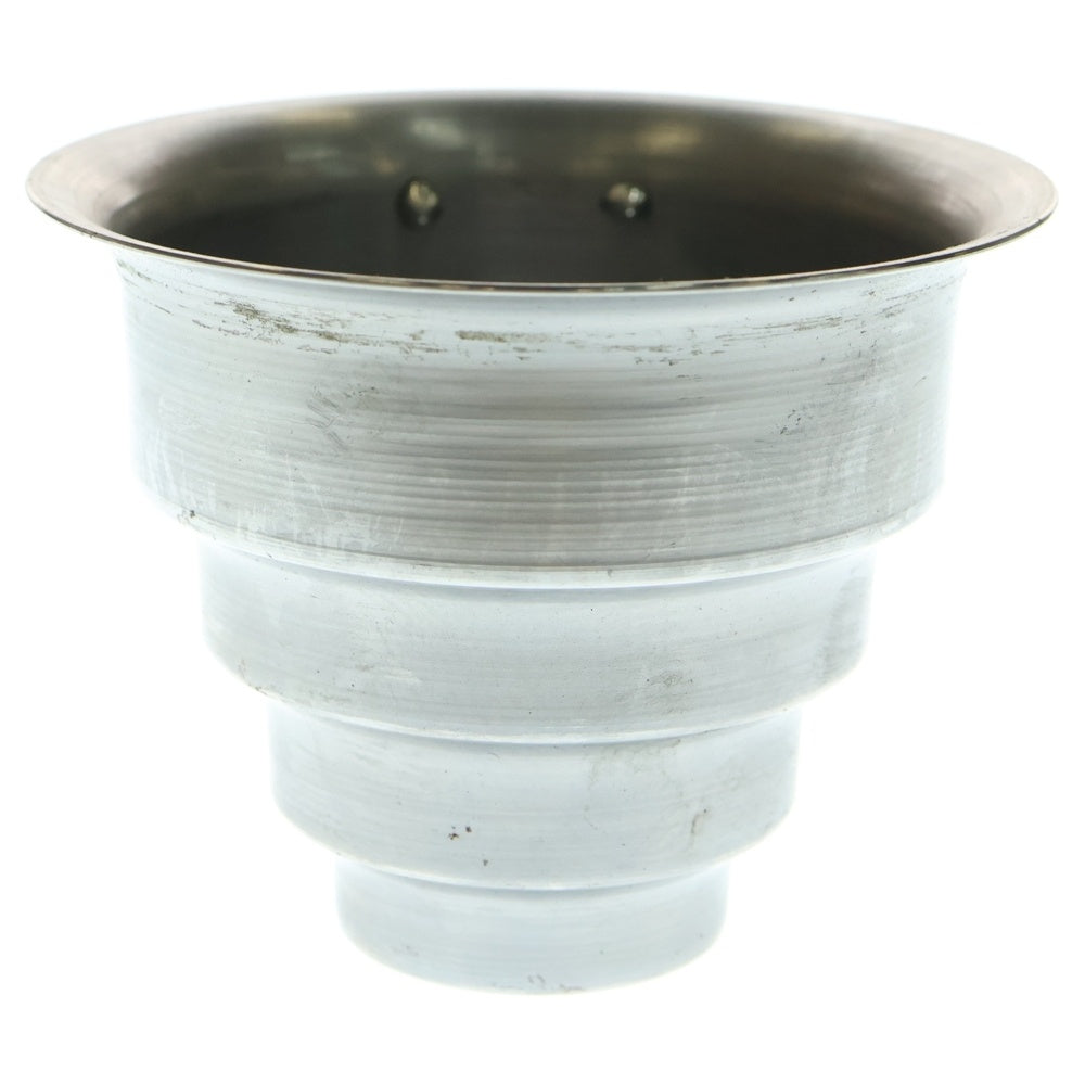 m&m(エムアンドエム) ×MASSES POT TYPE 8 - CLIFF STEEL / SMALL マシス クリフ 鉄鉢 ポット シルバー