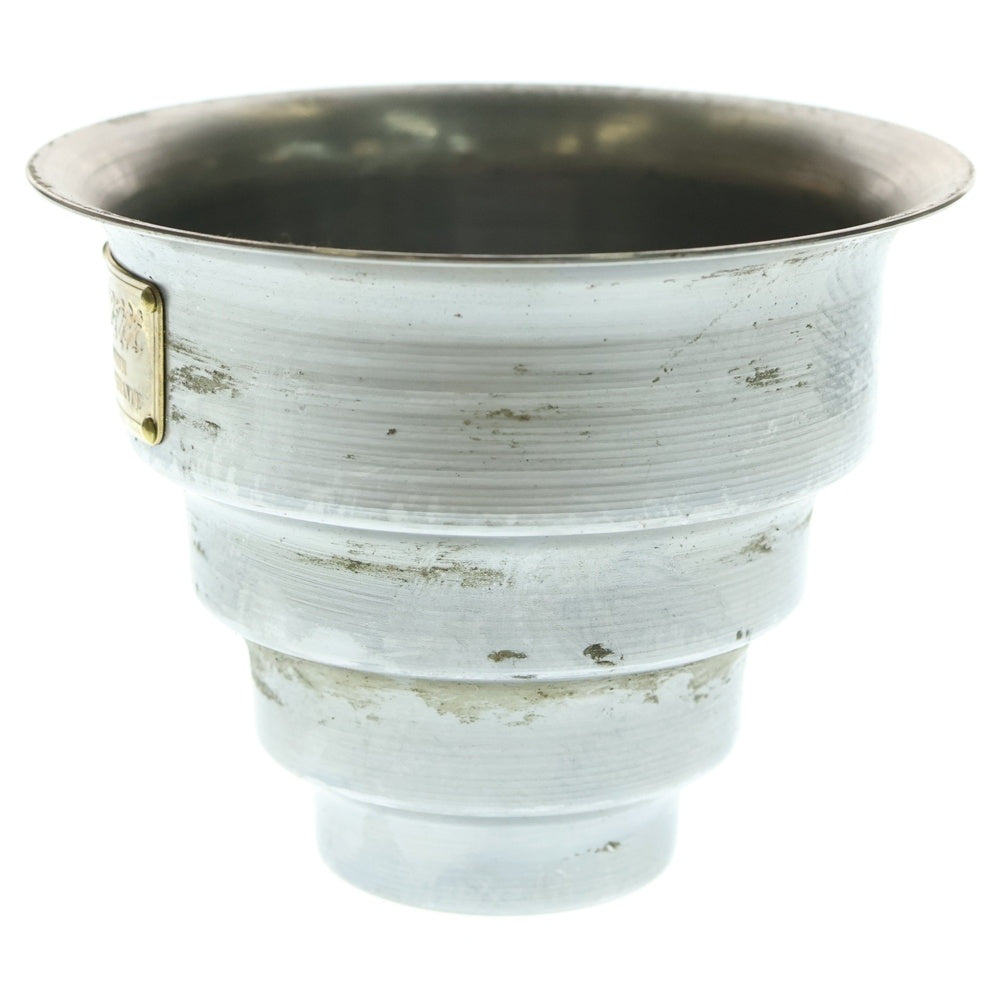 m&m(エムアンドエム) ×MASSES POT TYPE 8 - CLIFF STEEL / SMALL マシス クリフ 鉄鉢 ポット シルバー