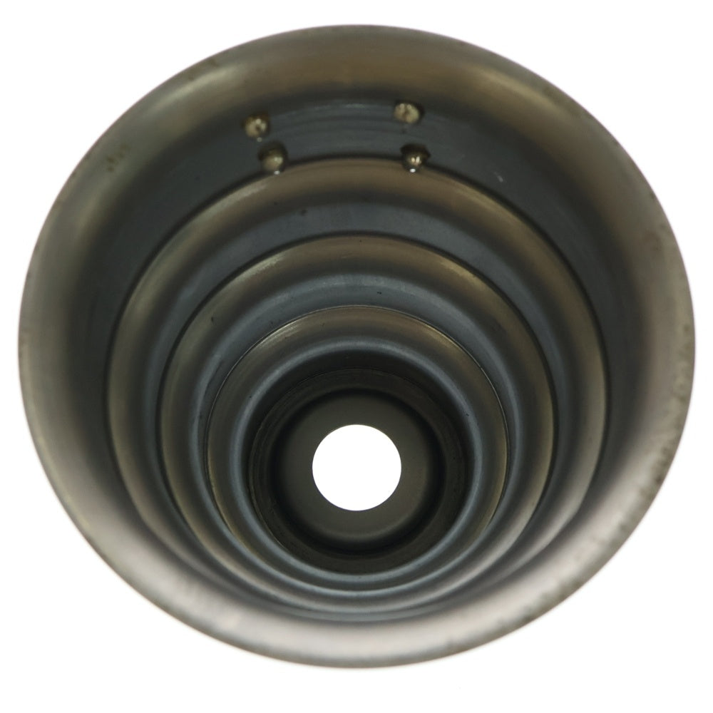 m&m(エムアンドエム) ×MASSES POT TYPE 8 - CLIFF STEEL / SMALL マシス クリフ 鉄鉢 ポット シルバー