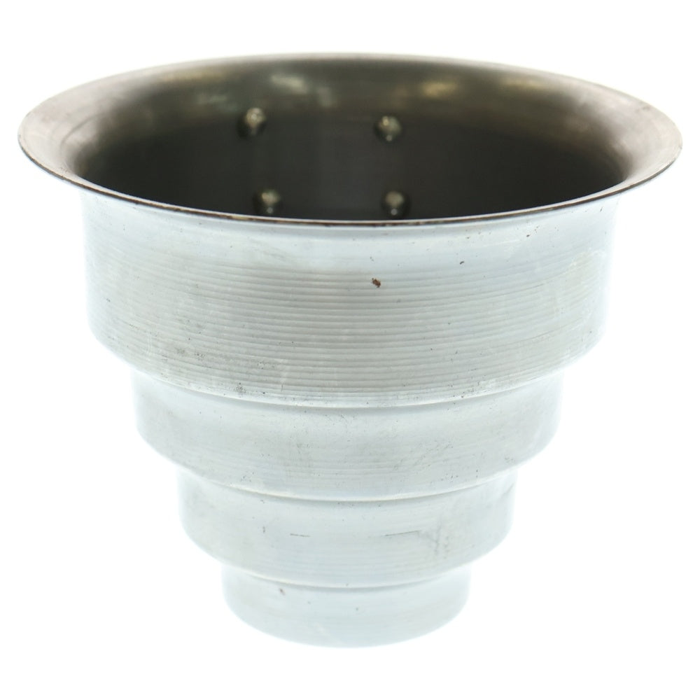 m&m(エムアンドエム) ×MASSES POT TYPE 8 - CLIFF STEEL / SMALL マシス クリフ 鉄鉢 ポット シルバー