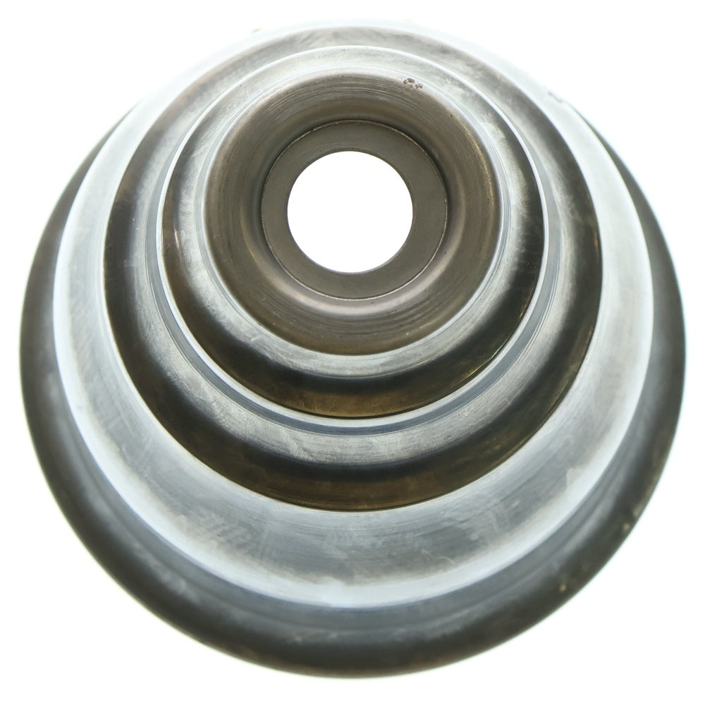 m&m(エムアンドエム) ×MASSES POT TYPE 5 - Conch STEEL / SMALL マシス コンク 鉄鉢 ポット シルバー