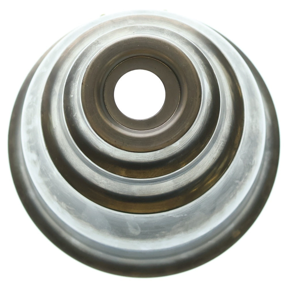 m&m(エムアンドエム) ×MASSES POT TYPE 5 - Conch STEEL / SMALL マシス コンク 鉄鉢 ポット シルバー