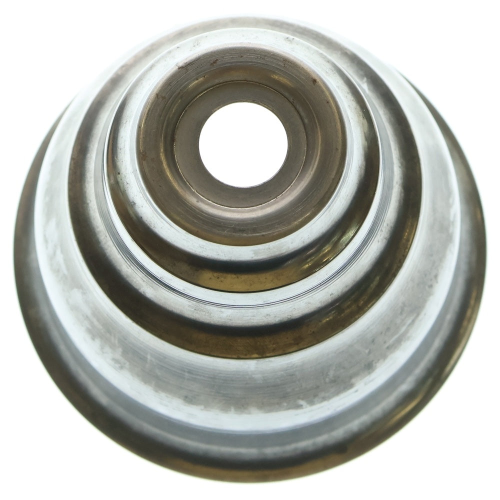 m&m(エムアンドエム) ×MASSES POT TYPE 5 - Conch STEEL / SMALL マシス コンク 鉄鉢 ポット シルバー