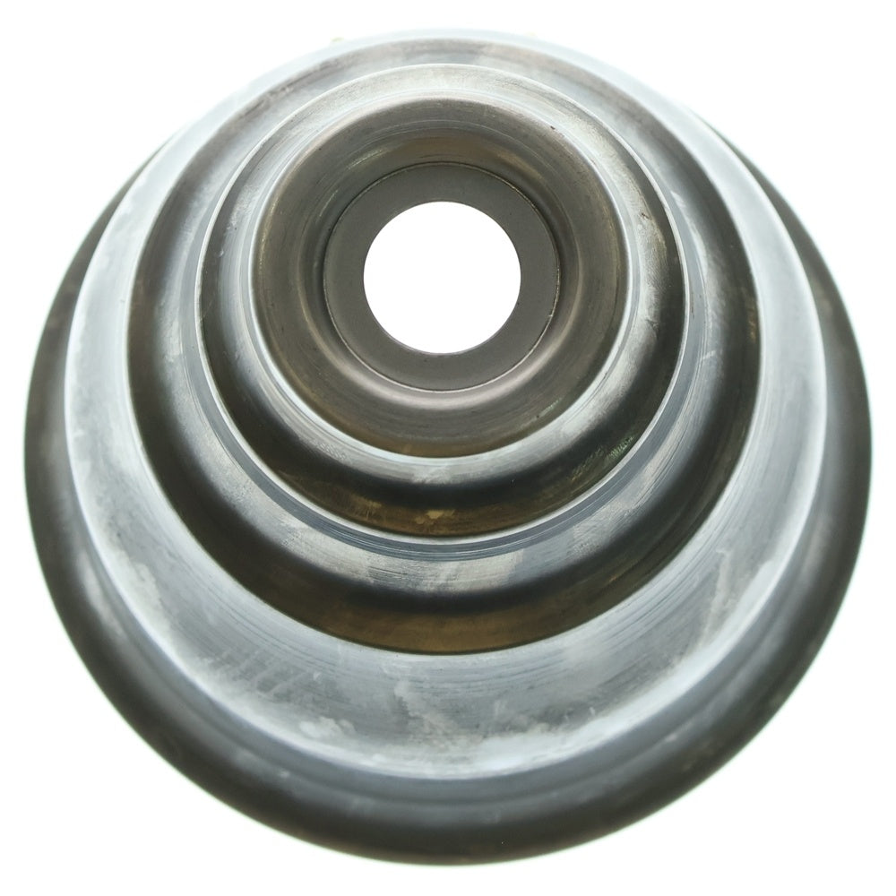 m&m(エムアンドエム) ×MASSES POT TYPE 5 - Conch STEEL / SMALL マシス コンク 鉄鉢 ポット シルバー